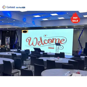 Painel de vídeo LED para parede de exibição de palco interno P1.9 P2.6 P3.9 P 3.9mm Preço 3X3 P3