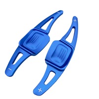 Pour VW Golf 8 MK8 R GTI R Line Accessoires 2020 2021 2022 Extension de palettes de changement de vitesse en aluminium pour volant de voiture 2 pièces