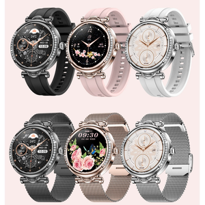 2024 nuovo orologio intelligente da donna di lusso alla moda Bediamonded CF32 sempre in mostra Touch Sport Fitness BT chiamando Smart Watch - Product Image 2