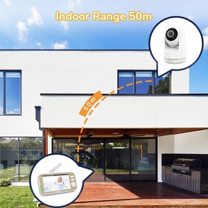 Monitor Inteligente para Bebés con Cámara y Audio, Visión Nocturna de 360° °   Cámara de Vigilancia PTZ Inalámbrica para Monitoreo de Bebés - Product Image 3