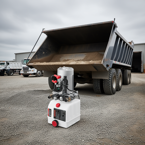 Unité hydraulique 4 quarts 12V DC 3200 PSI pour remorques à benne basculante - Product Image 2