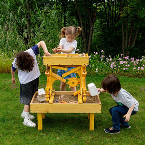 Petite table sensorielle Montessori <span class=keywords><strong>pour</strong></span> les activités aquatiques en plein air avec canaux réglables Équipement <span class=keywords><strong>de</strong></span> garderie <span class=keywords><strong>pour</strong></span> tout-petits <span class=keywords><strong>pour</strong></span> hôtels - Product Image 3