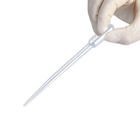 Gouttes en plastique jetables de laboratoire 3ml Pipette Pasteur de transfert 1ml 2ml 3ml 5ml 10ml