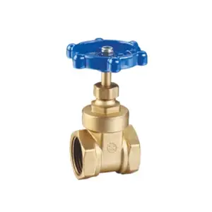 High Quality Factory Wholesale Z15w-16t DN15-DN50 PN10 PN16 PN25 Brass Thread Gate Valve