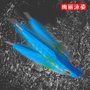 Señuelo de Pesca de Agua Dulce con Gancho Individual Mini Micro Film Vib para Pesca de Trucha en Arroyos, Diseño Biónico, Material ABS - Product Image 1