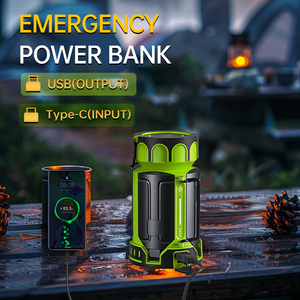 Trung Quốc bán buôn đa chức năng lanterne <span class=keywords><strong>de</strong></span> cắm trại rechargeables thông minh năng lượng mặt trời 400 Lumens LED đèn pin & cắm trại đèn lồng - Product Image 5