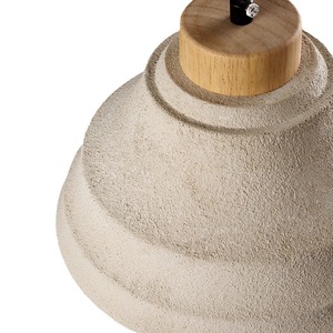 โคมไฟระย้าสไตล์วบิซาบิ ดีไซน์รูปทรงคุกกี้ย้อนยุค สำหรับทางเข้า ห้องรับประทานอาหาร บาร์ ห้องนอน โคมไฟระย้าสไตล์เรโทรสีครีม - Product Image 6