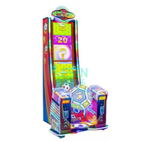 Machine de jeu à monnayeur LUCK à thème, type arcade, avec jeu de tir au but de football et fonction de gagnant de tickets, pour usage commercial