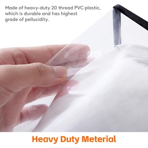 <span class=keywords><strong>PVC</strong></span> rõ ràng quần áo lưu trữ túi, 40-90l nhựa Chăn có thể gập lại di chuyển túi với dây kéo - Product Image 5