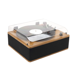 Tourne-disque <span class=keywords><strong>vinyle</strong></span> avec haut-parleurs intégrés, tourne-disques à entraînement par courroie HIFI avec cartouche magnétique - Product Image 1