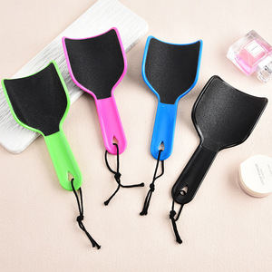 Lime à pieds incurvée en forme de <span class=keywords><strong>U</strong></span> multicolore, double face, lime à pieds colossale, lime à pieds lavable, éliminateur de callosités - Product Image 1