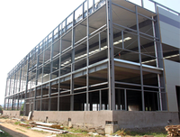 Structure métallique légère préfabriquée personnalisée Industrie alimentaire Atelier de transformation Bâtiments de construction