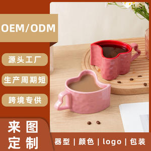 Mug en céramique de Chaozhou avec poignée, personnalisable pour la maison et les cadeaux - Product Image 2