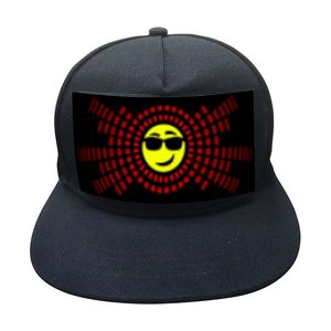 Casquettes lumineuses interactives personnalisées pour concerts et fêtes, <span class=keywords><strong>avec</strong></span> logo mobile, style hip-hop, casquettes lumineuses pour hommes et femmes - Product Image 3