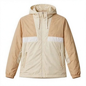 Chaqueta Acolchada para Hombre, Color Sólido, con Bloques de Color, Cierre de Cremallera, Resistente al Viento, Informal, para Invierno, Material de Poliéster, Logotipo Frontal - Product Image 4