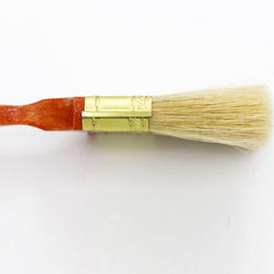 Pincel de pintura al óleo profesional, mango de plástico de espuma sintética, virola Natural, buen <span class=keywords><strong>precio</strong></span>, pulido de pinceles - Product Image 5