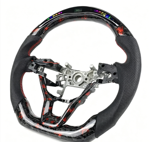 Volante de Fibra de Carbono Forjado con Pantalla LED para Honda Accord de Décima Generación, Interior de Auto 2018 2019 <span class=keywords><strong>2020</strong></span> 2021 2022 2023 - Product Image 4