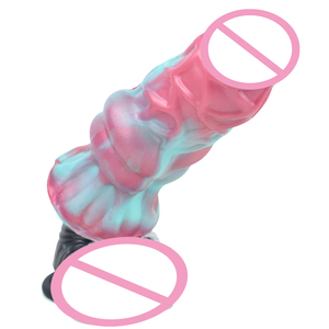 Werkspreis Alien Cock-Verlängerungsärmel Herren Silicone Cock-Armel Vergrößerer bunter Knoten Penis-Scheide Kondom für Männer Sexspielzeug - Product Image 3