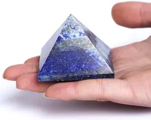 Натуральный исцеляющий Кристалл лазурит пирамиды драгоценный камень кварц оздоровительный психическая энергия фэн-шуй рейки позитивная энергия пирамиды