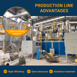 Ligne de production de recyclage de carte de circuit imprimé de produits électroniques pour le cuivre de récupération de l'usine chinoise - Product Image 4