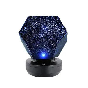 HoneyFly Lampu Malam Langit Bintang LED, Cahaya Malam USB DC 3D Proyek Rasi Bintang untuk Planetarium Rumah