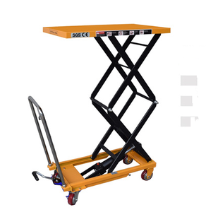 500 किलोग्राम 1500 मिमी हाइड्रोलिक लिफ्ट मंच ट्रॉली डबल कैंची टेबल - Product Image 6