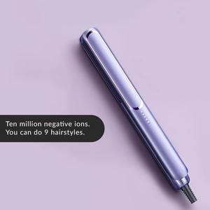 पेशेवर पोर्टेबल 2-इन-1 बाल सीधे-हीटिंग, लंबे समय तक चलने वाले स्टाइल के लिए हेयर-फ्रेंडली सीधे उपकरण - Product Image 2