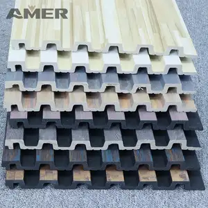 Amer 2023低最小起订量室内建筑塑料板防水材料制造商印度风格的PS墙板