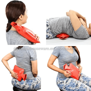 Bolsa de agua caliente de goma grande y duradera, compresa caliente, terapia fría, calentador de manos, botellas de agua caliente - Product Image 2