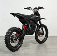 Nouvelle moto tout-terrain électrique sans balais M7 longue portée 5000W avec transmission par chaîne