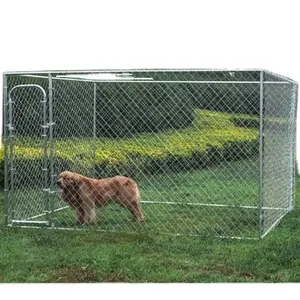 Heavy Duty Pet Dog Kennel Cage Enclosure Playpen Puppy Run Exercise Fence Cage Play Pen