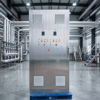 Armoire électrique basse tension 400A en acier inoxydable SS316L, boîtier électrique 400V IP44 pour systèmes de distribution d'énergie industrielle