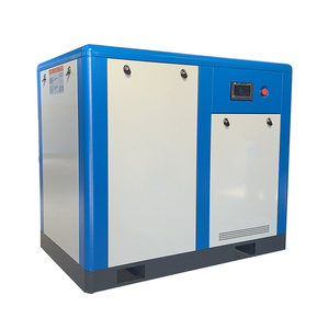Compresseur d'air industriel à vis rotatif à aimant permanent à faible bruit 7,5 kW 10 CV avec roulement 380 V/3 ph/50 Hz 2,1 m³/min - Product Image 2