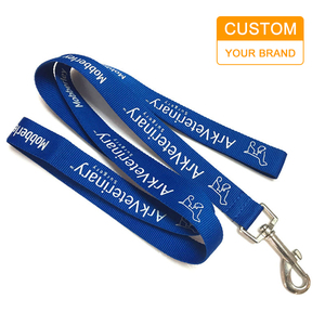 Hundehalsband- und Leinen-Set mit individuellem Logo und Metallhaken, mit Markenlogo, individuelles Hundehalsband, Leinen und Geschirre - Product Image 1
