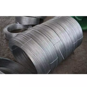 ลวดเหล็กกล้าคาร์บอนสูง AiSi ชุบกัลวาไนซ์แบบจุ่มร้อน สำหรับงานขึ้นรูปเย็น ไม่ผสมโลหะ พร้อมบริการตัด - Product Image 1