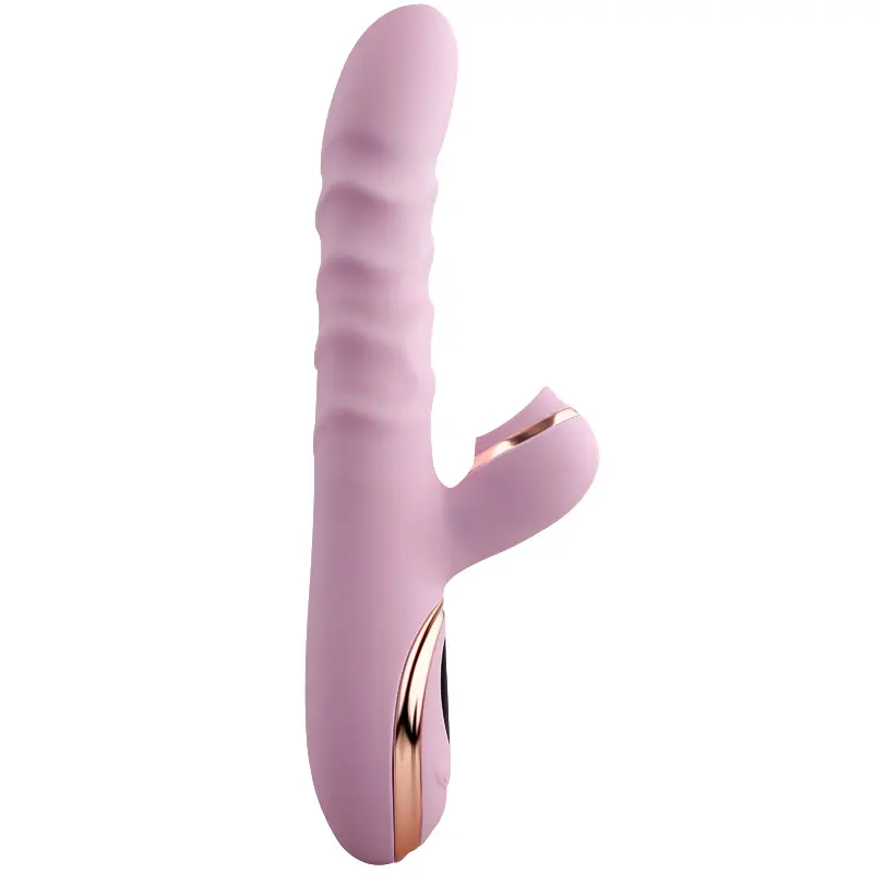 Adultos e mulheres usam produtos sexuais vaginais. As meninas usam um vibrador para chupar e massagear os seus genitais com um masturbador feminino