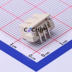 2.54-3P-LT Wire-to-Board Pin Header SMD,P=2.5mm Connector 1x3P 2.5mm Vertical Mount XH - Product Image 2