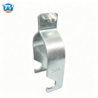 Collier de serrage galvanisé en deux parties UTT8001 pour poutre en acier, support de tuyauterie et conduite d'incendie