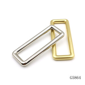 Accesorios de Herraje para Bolsas Resistentes, Hebilla Deslizante Rectangular de Metal Redonda de 50 mm, Hebilla Ajustable para Fabricación de Correas - Product Image 3