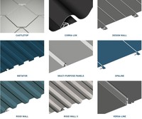 Machine de formage de panneaux de soffite, ligne de production automatique de revêtements muraux en acier galvanisé pour façades