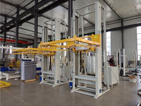Machine d'emballage de palettes machine de cerclage entièrement automatique pour palettes machine de cerclage de joint latéral PP/PET horizontal