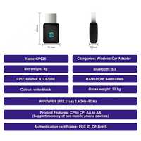 Adaptateur CarPlay sans fil 2026 Dongle USB Type C Ai Box Adaptador CarPlay pour voiture universelle Mise à niveau OTA Compatible Apple Android
