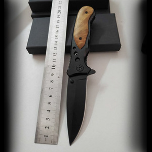 Los más vendidos <span class=keywords><strong>2021</strong></span> Cuchillo <span class=keywords><strong>Ama</strong></span> Cuchillo de regalo de supervivencia Cuchillo de bolsillo con mango de madera Plegable - Product Image 3