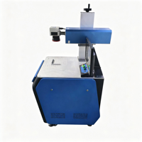 Nouvelle machine de marquage laser UV haute précision 5W 10W à refroidissement par eau, de type banc, pour matériaux métalliques et non métalliques, compatible DXF/AI