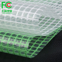 130gsm Heavy Duty Léger Clair HDPE Bâche Étanche En Plastique pour Serre Tomate L'élevage Vignoble Couverture