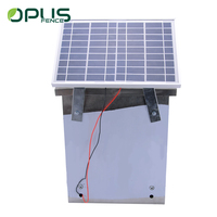 Elektrische afrastering 12 Volt 2 J Solar afrasteringslader Solar elektrische afrasteringsenergizer