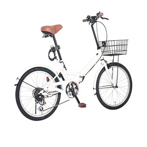 Vélo pliant 20 pouces en gros, léger, à vitesse variable, avec cadre en acier au carbone et système de frein à disque - Product Image 4