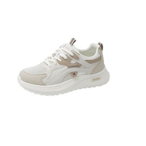<span class=keywords><strong>Sneakers</strong></span> con Tacco Alto Traspiranti in Rete con Lacci per Donne 2025 Nuova Primavera Autunno Scarpe Leggere da Corsa per Studentesse delle Scuole Medie - Product Image 5