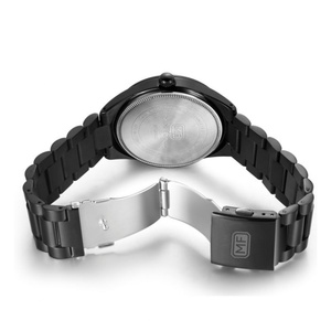 MINI FOCUS 0050 Montres pour hommes à quartz, acier inoxydable, étanches, affichage analogique, date automatique, style simple et professionnel, Relogio - Product Image 5
