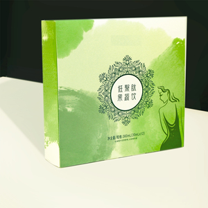 Kunden spezifische Verpackungs boxen für natürliche Getränke, Hersteller von umwelt freundlichen Pappsaft-Getränke boxen - Product Image 2